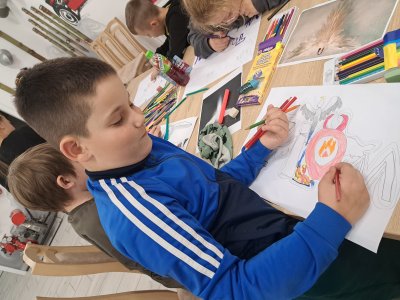 Zajęcia plastyczne 7.11.23